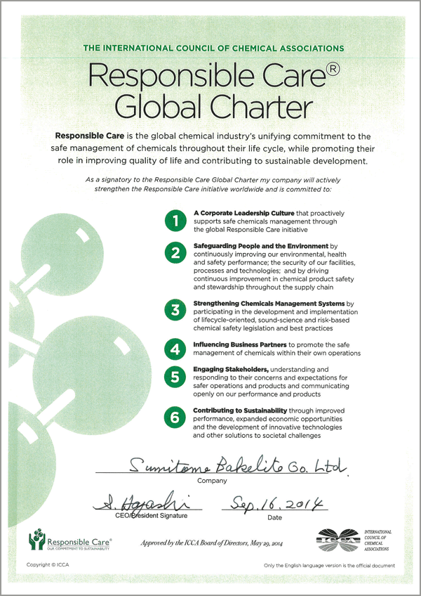 Responsible Care Global Charter