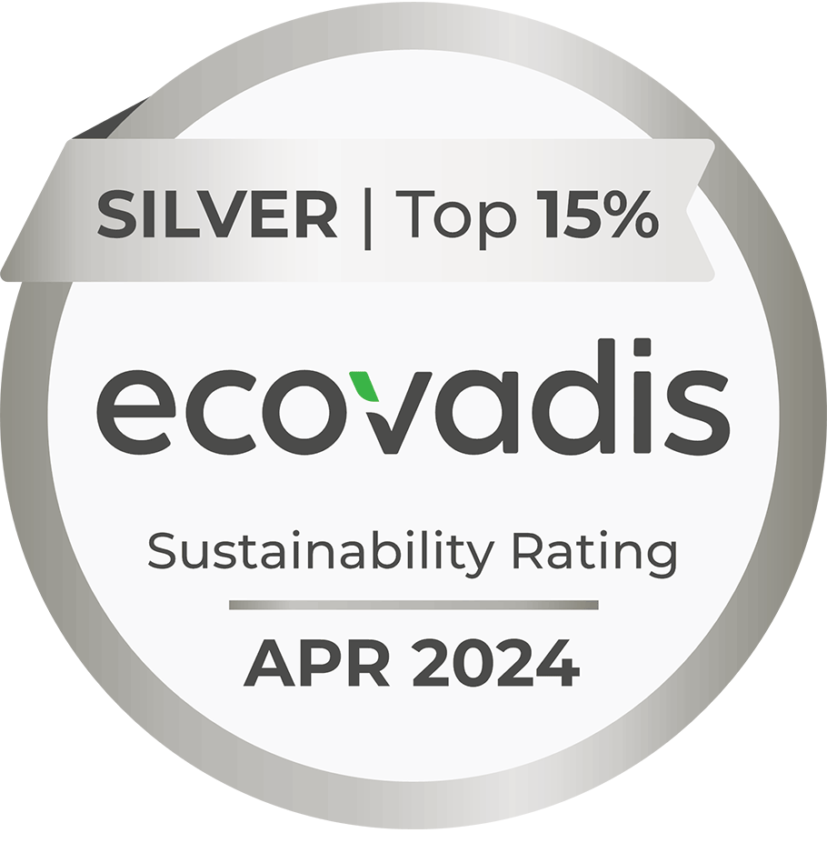 EcoVadis Sustainability Rating 2024 silver